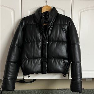 Zara Black Puffer Jacket - Women